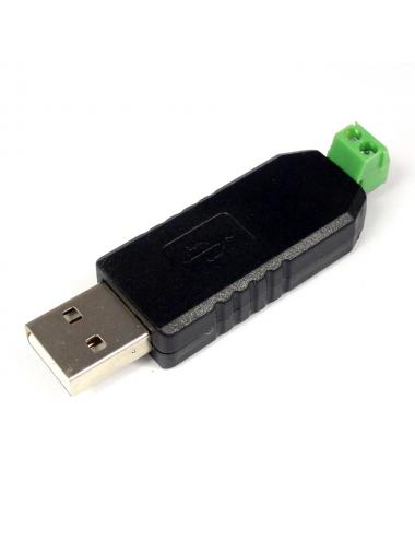 Konwerter USB do RS485 adapter CH340 modbus profibus terminal PLC