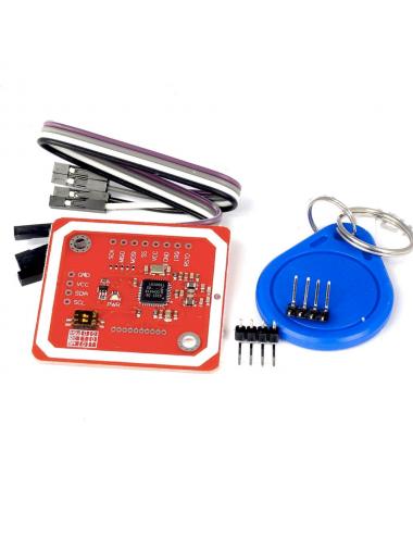 Czytnik PN532 RFID NFC Mifare 13,56MHz I2C/SPI + karta i brelok