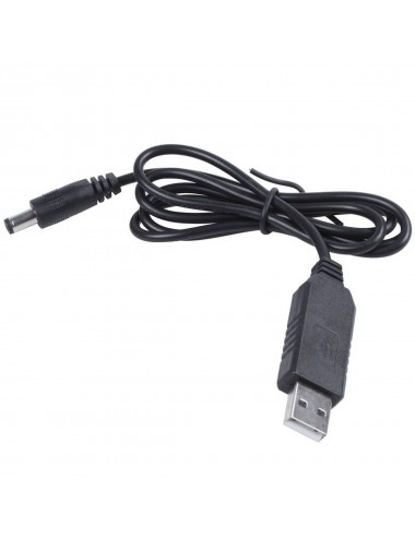 Kabel zasilający USB przetwornica 12V 1A 5.5/2.5 2.5/5.5