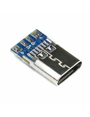 Gniazdo USB-C wtyk złącze żeńskie na PCB USB 3.1