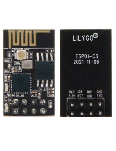 ESP32-C3 LilyGO TTGO T-01C3 ESP-01 WiFi Bluetooth