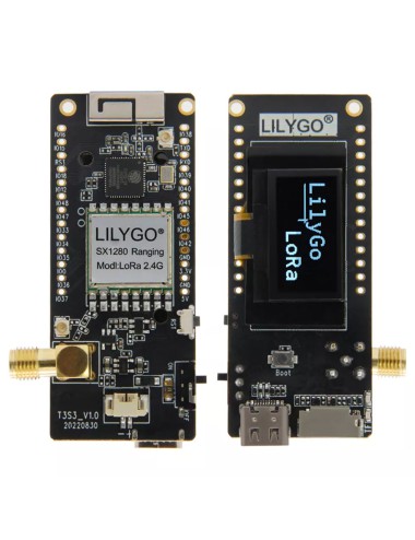 ESP32-S3 LilyGO T3S3 LoRa SX1280 2.4GHz WiFi Bluetooth slot TF USB-C