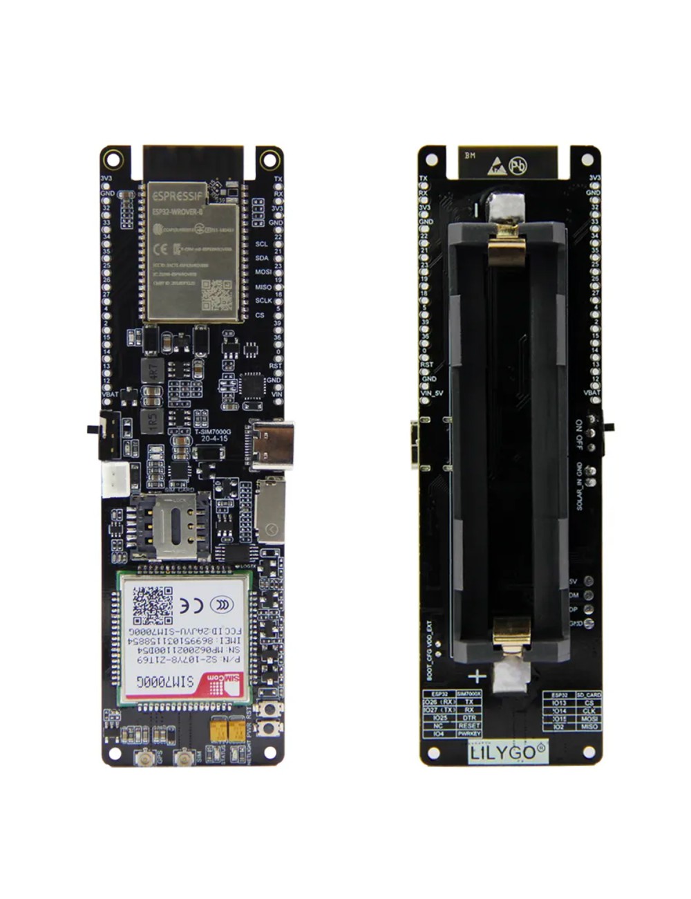 ESP32 LilyGO T-SIM7000E GSM GPS WiFi Bluetooth 18650