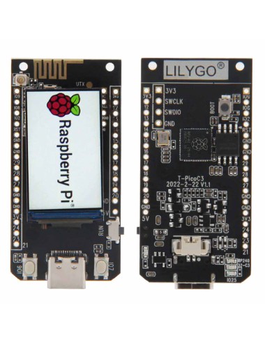 RP2040 + ESP32-C3 LilyGO T-PicoC3 WiFi Bluetooth LCD 1.14" USB-C
