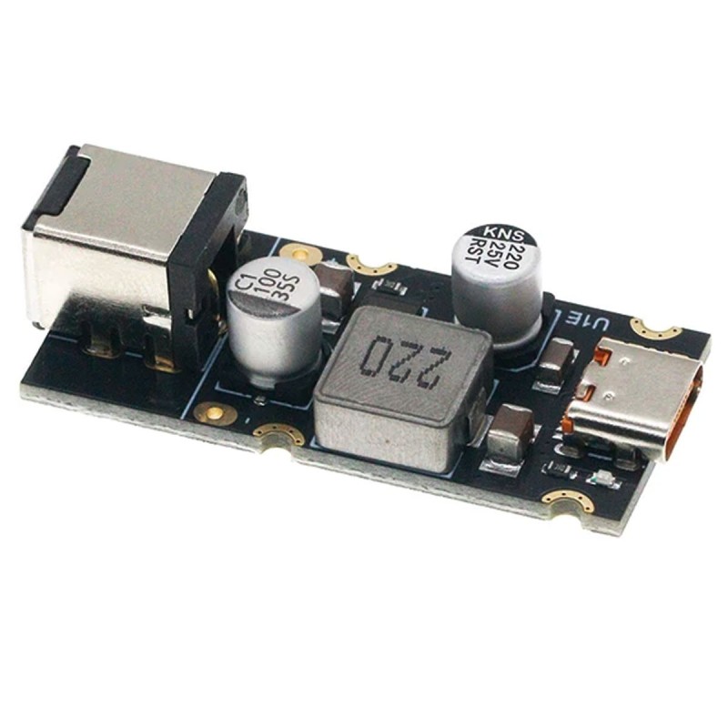 Ładowarka przetwornica Quick Charge 5V/8V-35V QC3.0 PD złącze DC USB-C 65W