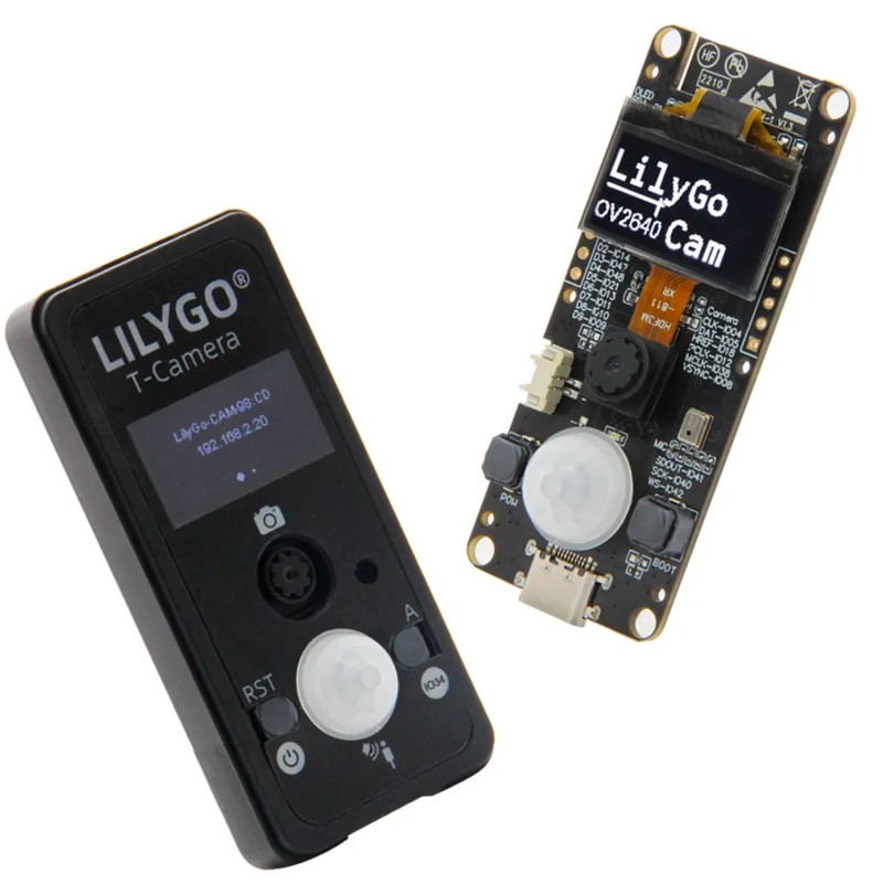 ESP32-S3 CAM LilyGO T-Camera OLED 0.96" PIR MIC